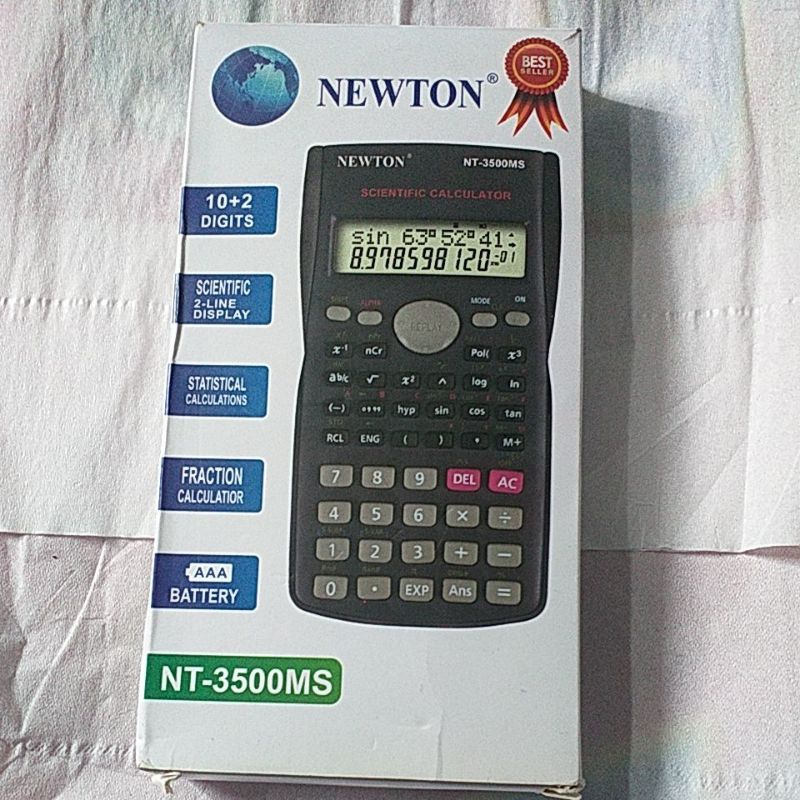 KALKULATOR STATISTIKA MERK NEWTON