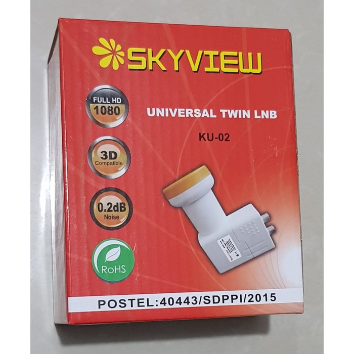 LNB KU Band Dual Output Venus TERLENGKAP
