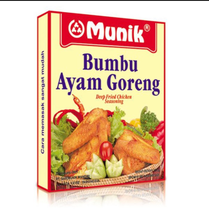 

Munik bumbu ayam goreng 180gr