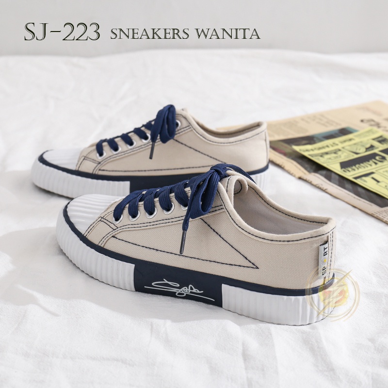 JWALK - Sepatu Sneakers Wanita Casual Wear ala Korea Import Kualitas Super Premium - 223