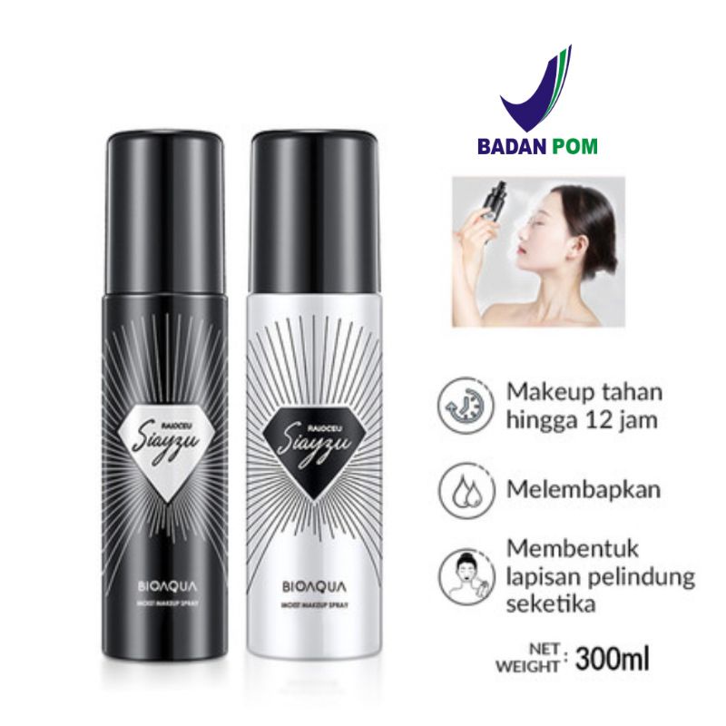 BIOAQUA Make Up Setting Spray Matte Water Bright Face Mist 100ml