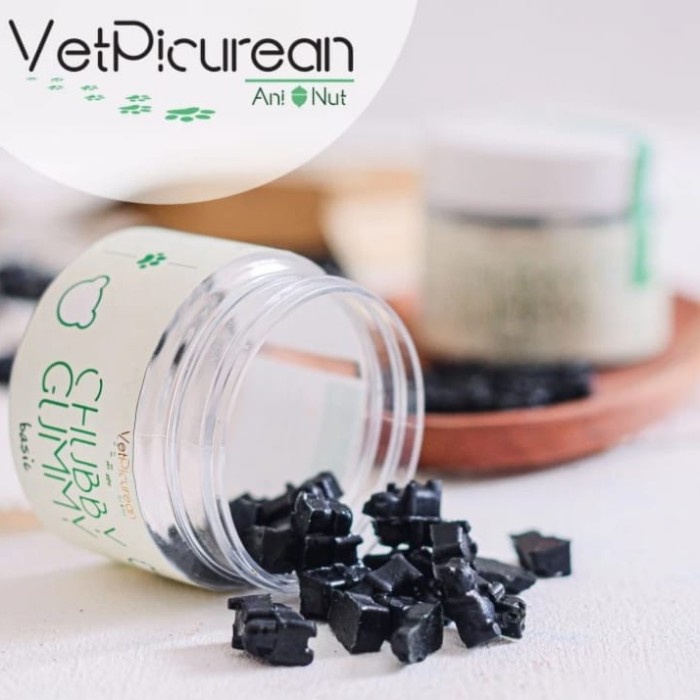 VETPICUREAN CHUBBY GUMMY BASIC/VITAMIN ANJING KUCING