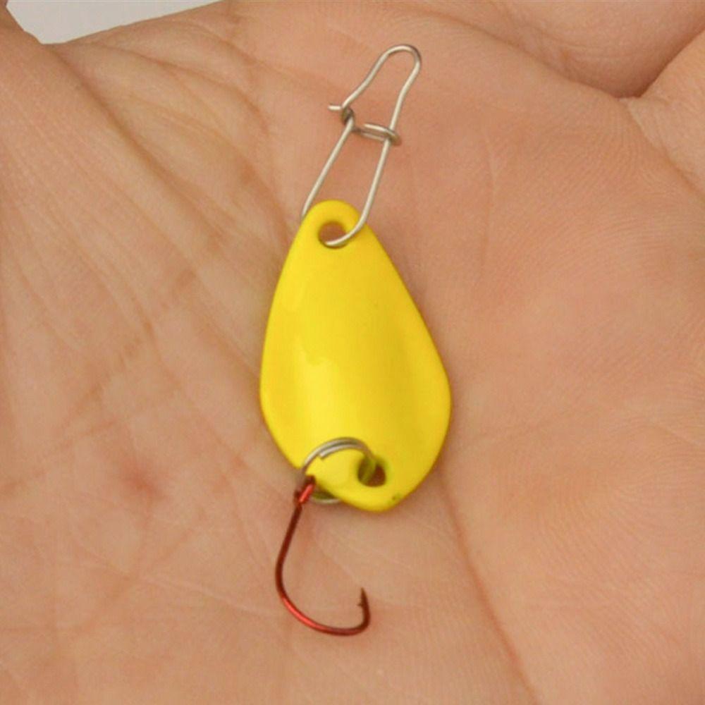 Preva Fishing Metal Lures 2g trout Sequin Noise Paillette Umpan Engkol