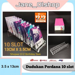 DUDUKAN VOUCHER / TEMPAT PAJANGAN VOUCHER 3.5x13 10slot