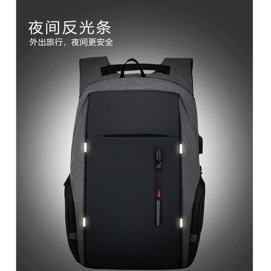 Tas ransel terbaru good quality anti air muat laptop 15.6 inch hm 09