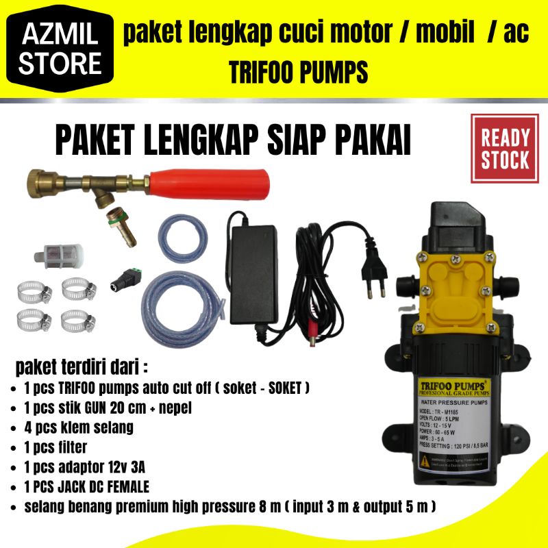 alat cuci motor AC mobil steam power sprayer alat portable HPX3A