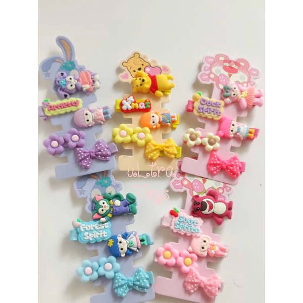 [ULTRATOYS] JEPIT SET ANAK PEREMPUAN ISI 5 LUCU IMPORT