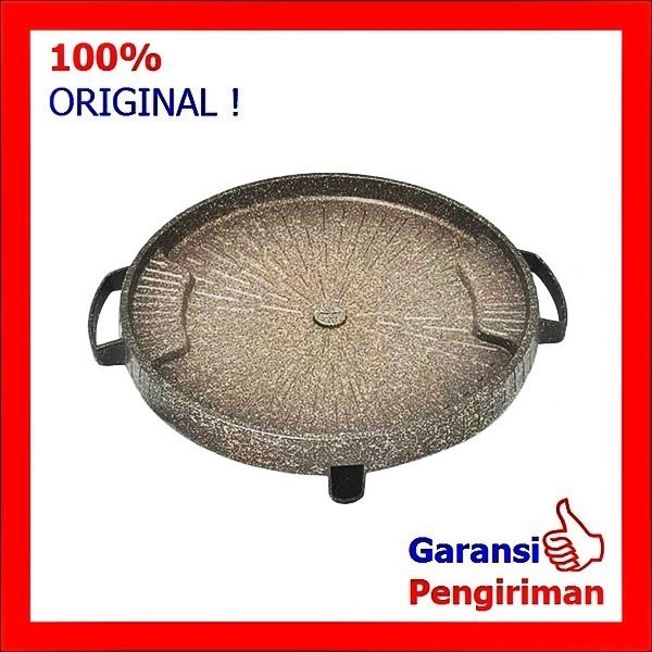 Grill Pan Marble Bulat