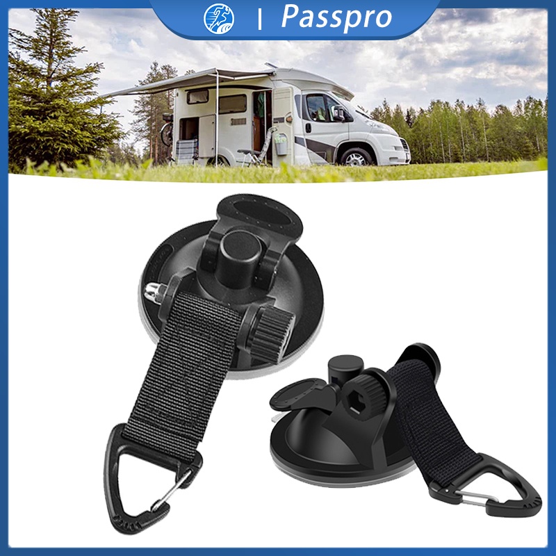 1pcs Suction Cup Camping Multifungsi Pengait Tali Tenda Mobil Untuk Outdoor Camping