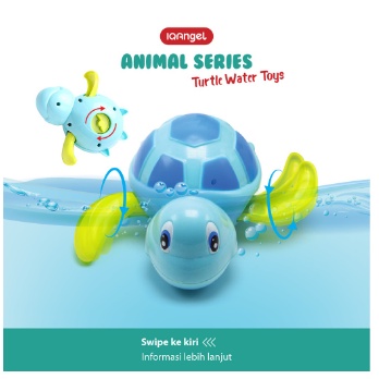 BABIESFIRST IQ218B TURTLE WATER TOYS Mainan Edukatif Bayi