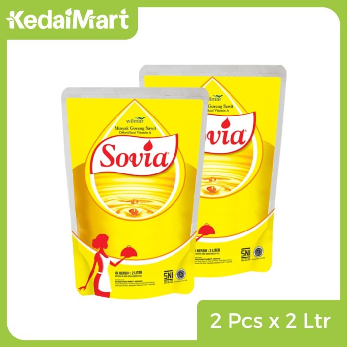 

Paket Bundling Minyak Goreng Sovia 2 L