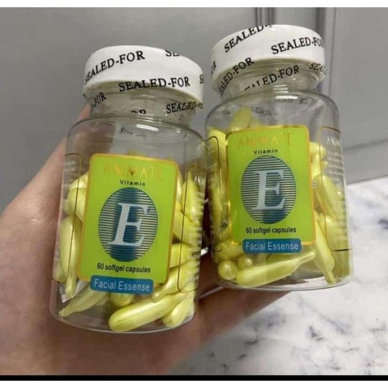 Animate Vitamin Wajah//Animate Vitamin Wajah Isi 60 Softgel Capsules