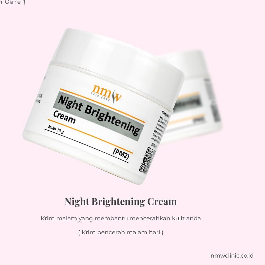 Terkini✲➽ NMW Night Brightening Cream / Pm2 - 10Gr 85