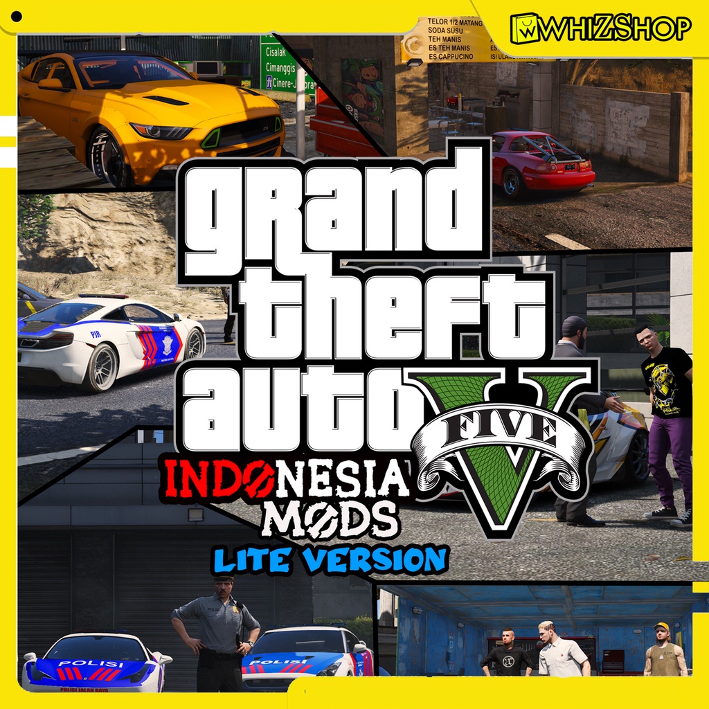 Grand Theft Auto V GTA V Indonesia Versi LITE