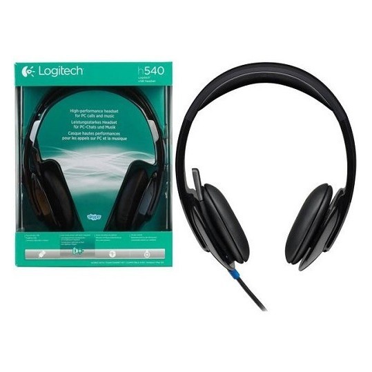 Headset Logitech H 540 USB - Black