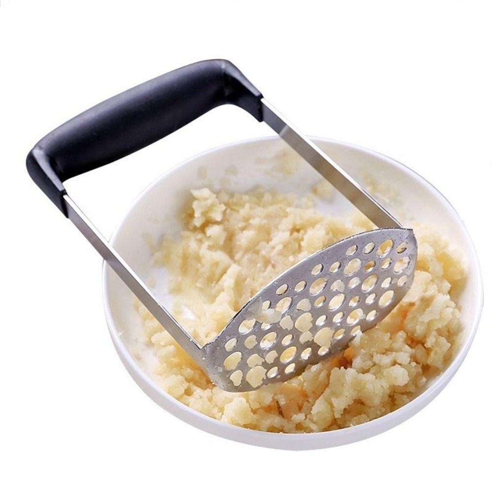 TOP Potato Masher Gadget Sayuran Manual Stainless Steel Crusher