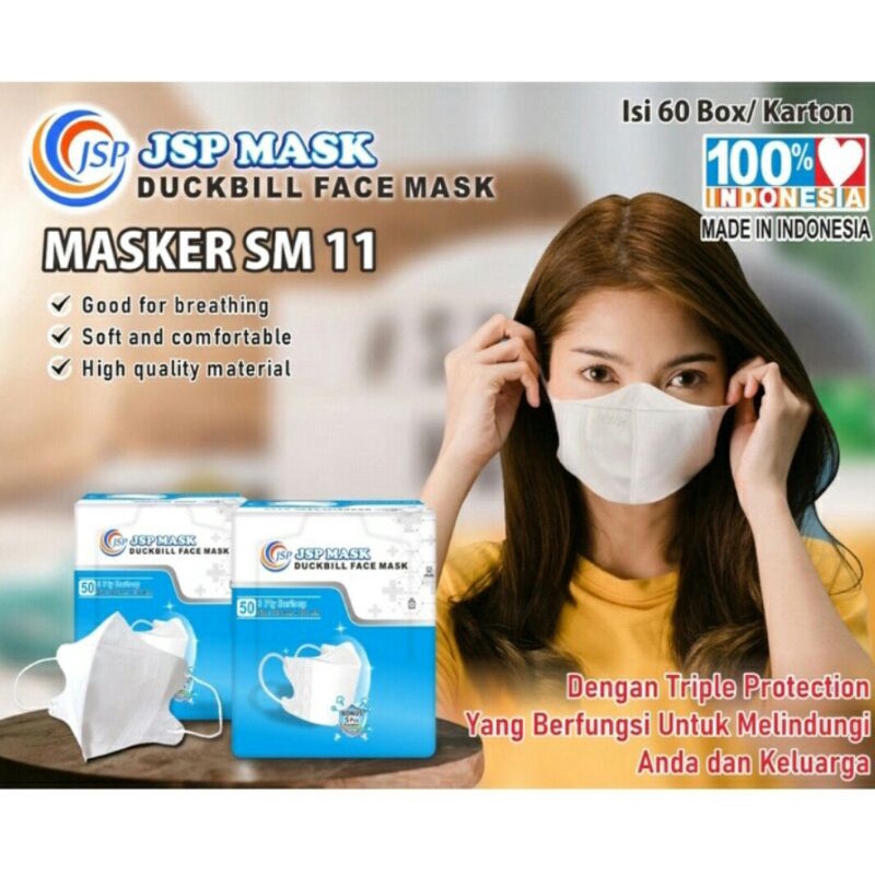 MASKER JSP DUCKBILL ISI 50