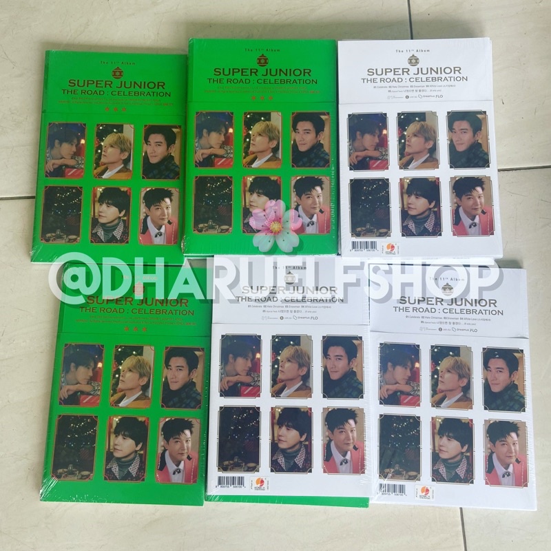 PELUNASAN] SUPER JUNIOR - The 11th Album Vol.2 [The Road : Celebration]