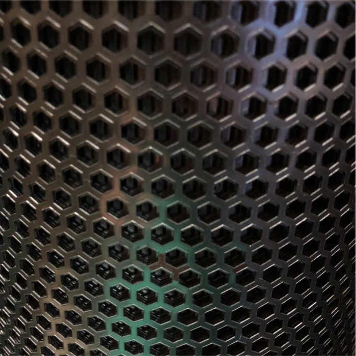 Sound Ram Plat 1 X 2 Lubang Segi Enam Hexagonal Box Speaker 1X2 Meter