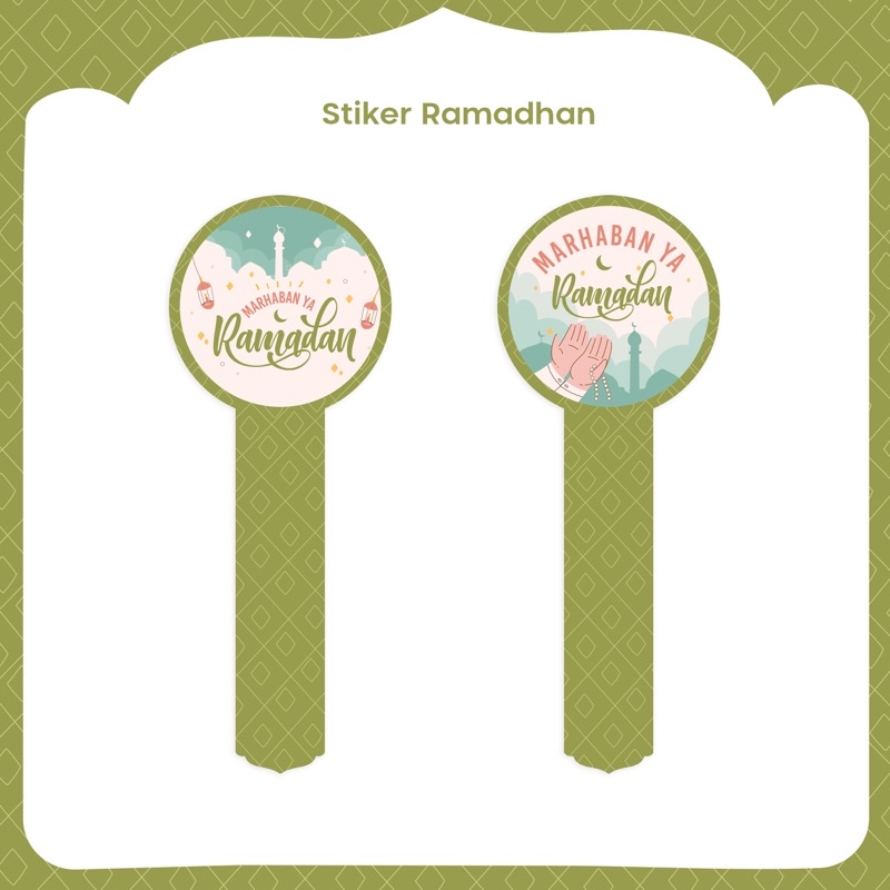 

Stiker Toples Lebaran - Sticker Simpel Minimalis