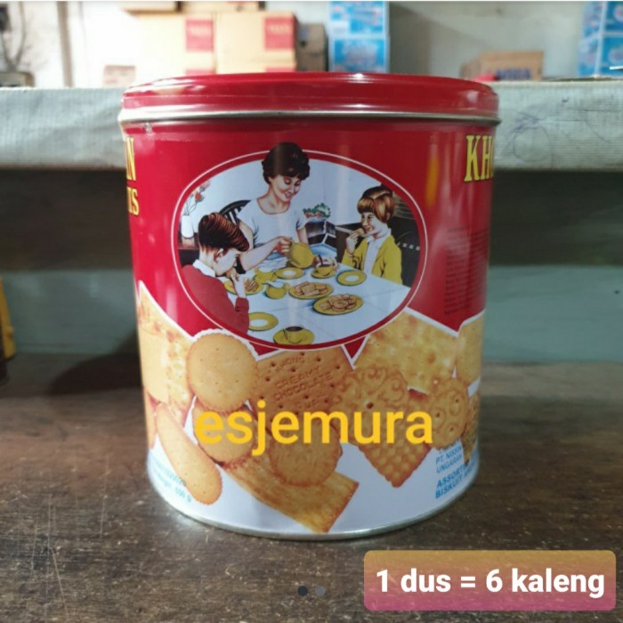 

Biscuit Khong Guan Kaleng Bulat 650G