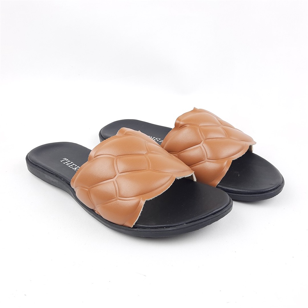 Sandal flat slop wanita Therisa DNDN.01 36-40