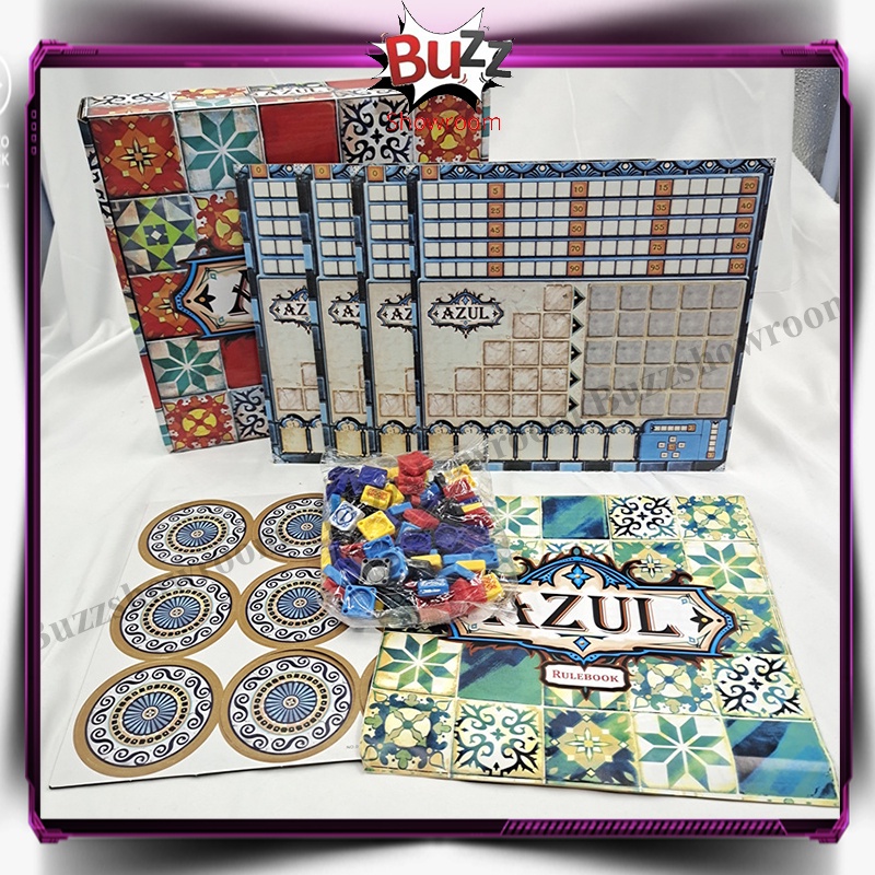 Azul Board Game Mainan Keluarga