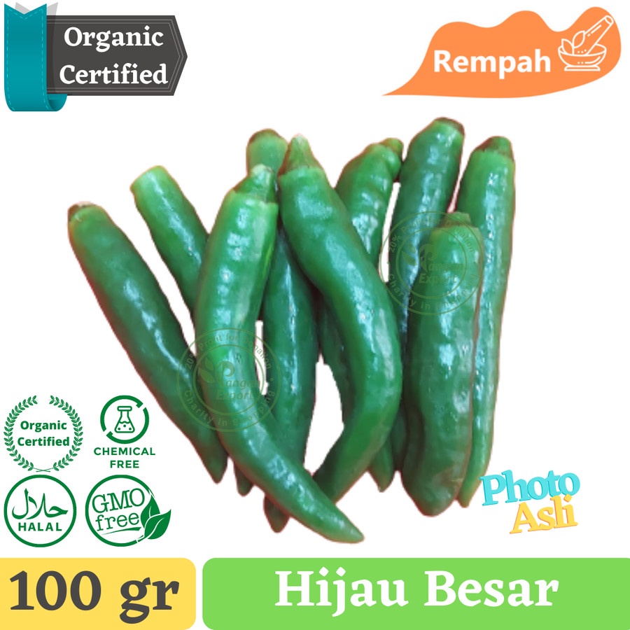 

Cabai Hijau Besar / Cabe Hijau / Chilly Bumbu Dapur by Pangan Export