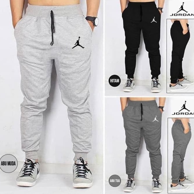 CELANA JOGGER PANJANG AIR JORDAN / TRAINING SWEATPANTS PRIA WANITA