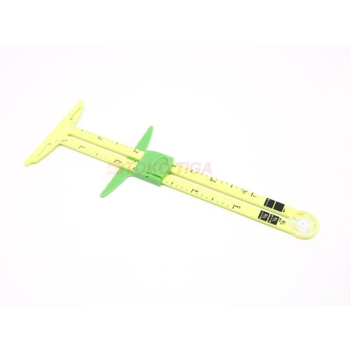 

[BISA COD] Penggaris Pengukur Tepi/Sewing Gauge Knitting - TOYO - ST-A23