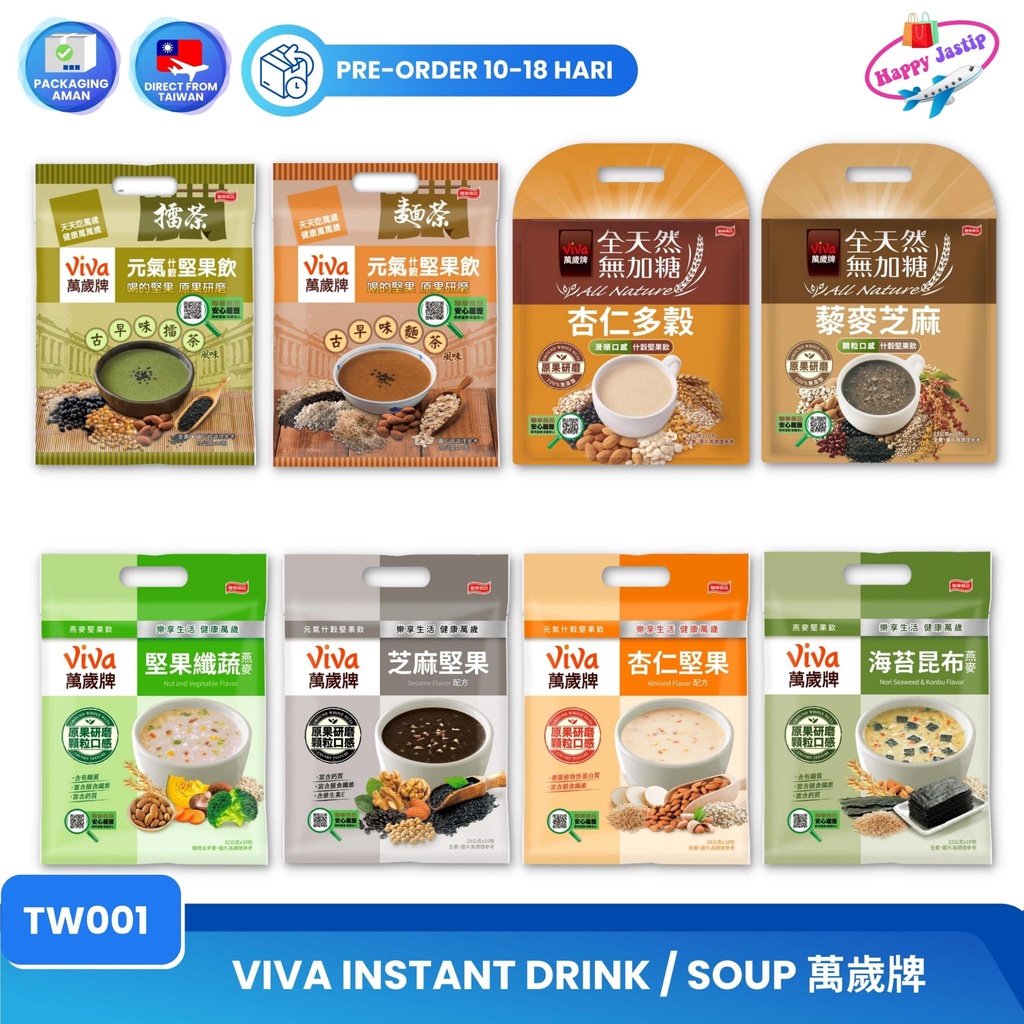 

TW001 VIVA Instant Drink / Soup 萬歲牌