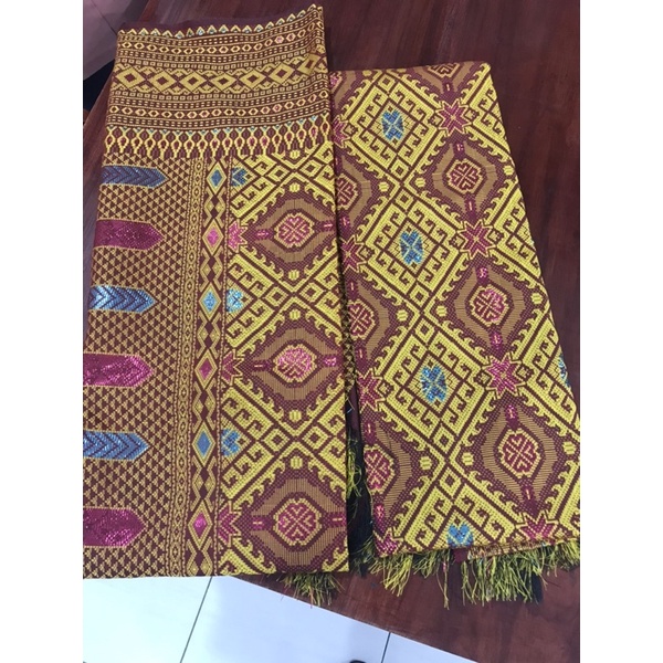 Kain Songket Makassar Premium Tebal