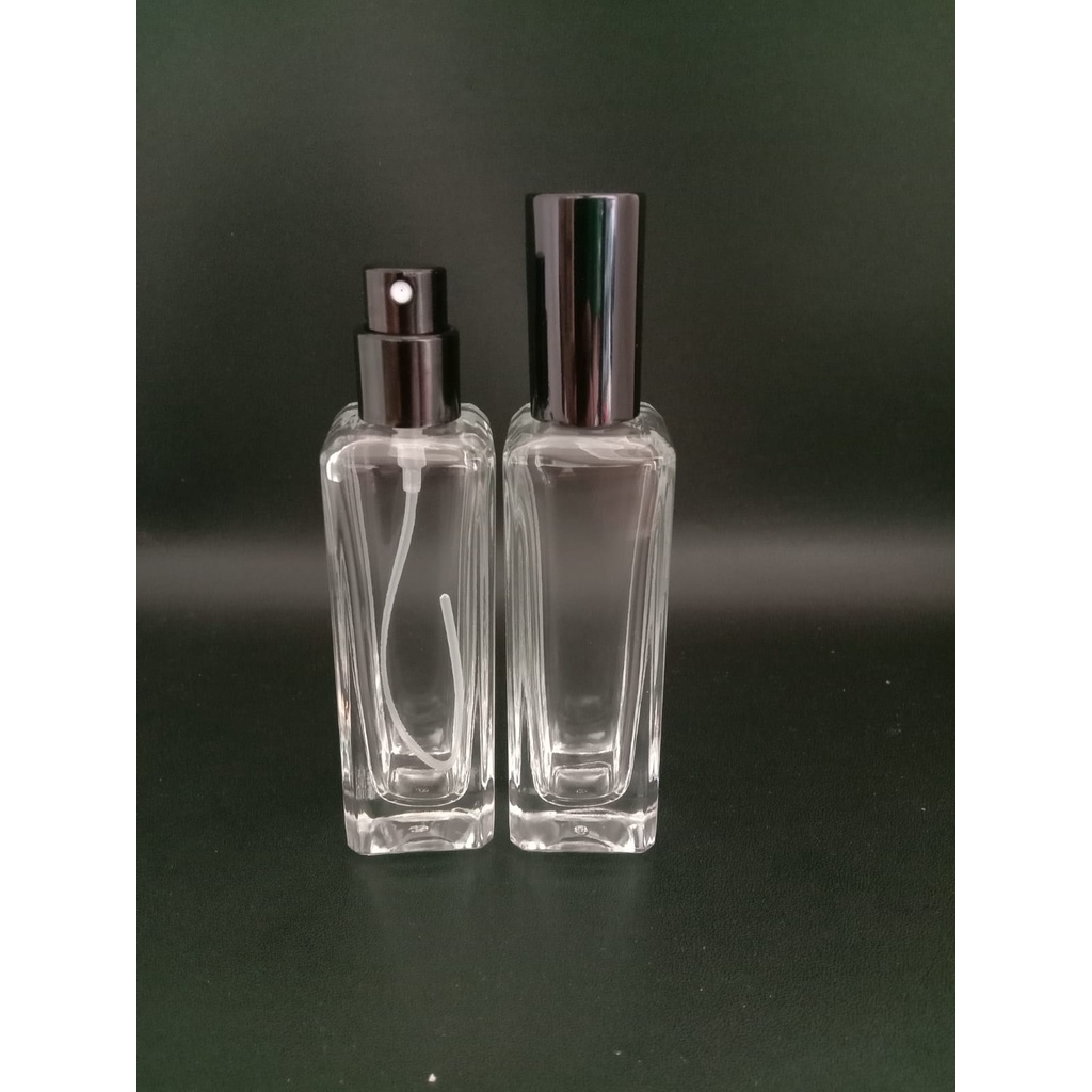Botol parfum Jo Malone WB 30ml easypump hitam tutup hitam per pcs