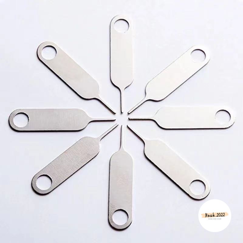 Satu PC Sim Card Tray Ejector Pin Alat Pelepas Kunci Aksesoris Tablet Ejector Stainless Steel Klip