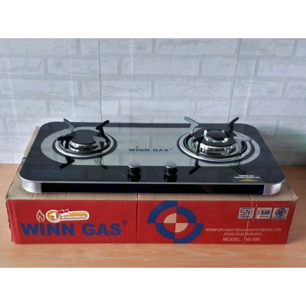 {{{{{{] KOMPOR GAS KACA TANAM WINN GAS W888