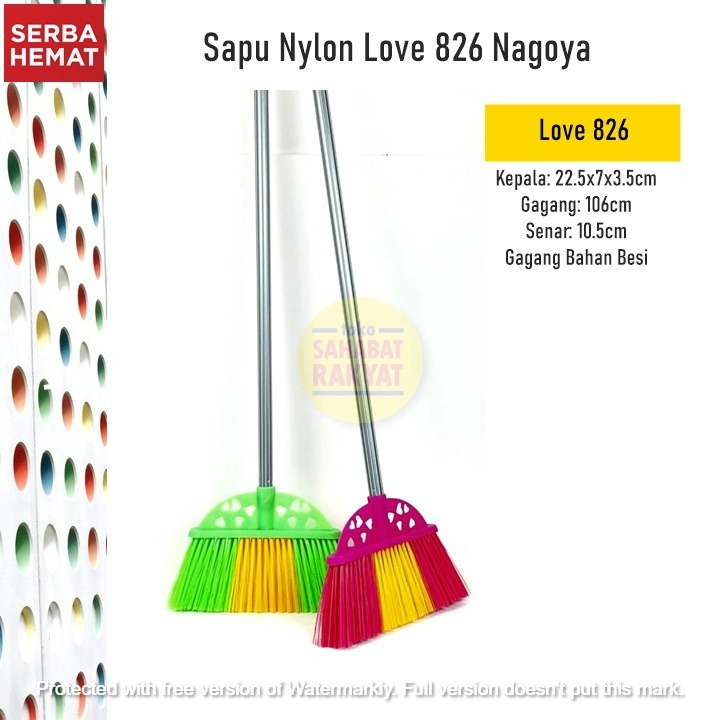 Sapu Nylon Love 826 Nagoya