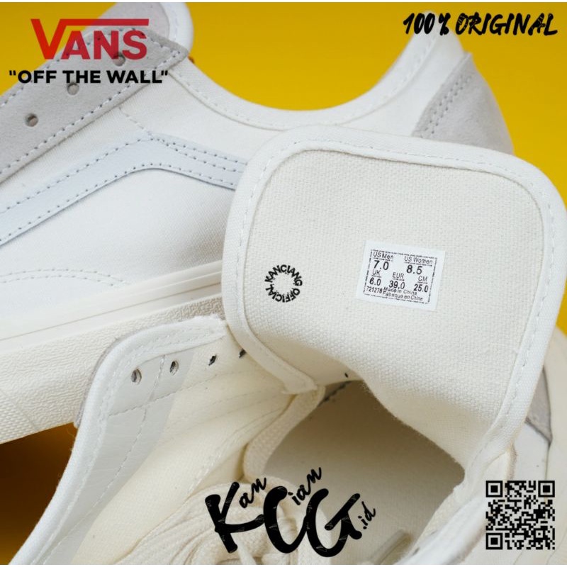 Vans Old Skool Style 36 Decon Sf Marshmallow White 100% Original bnib