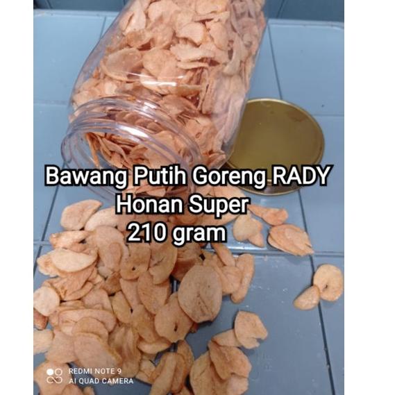 

[PRODUK T9BYE] Bawang Putih Goreng HONAN Super 210 gram 9J9