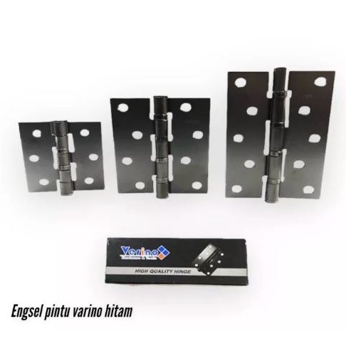 ENGSEL TEBAL 4" HITAM/ENGSEL JENDELA PINTU RUMAH KANDANG LEMARI/Engsel Pintu Tebal Iron Hinge BERKUALITAS