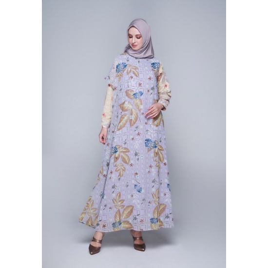 Ria Miranda Hibisca Dress Lavender XL