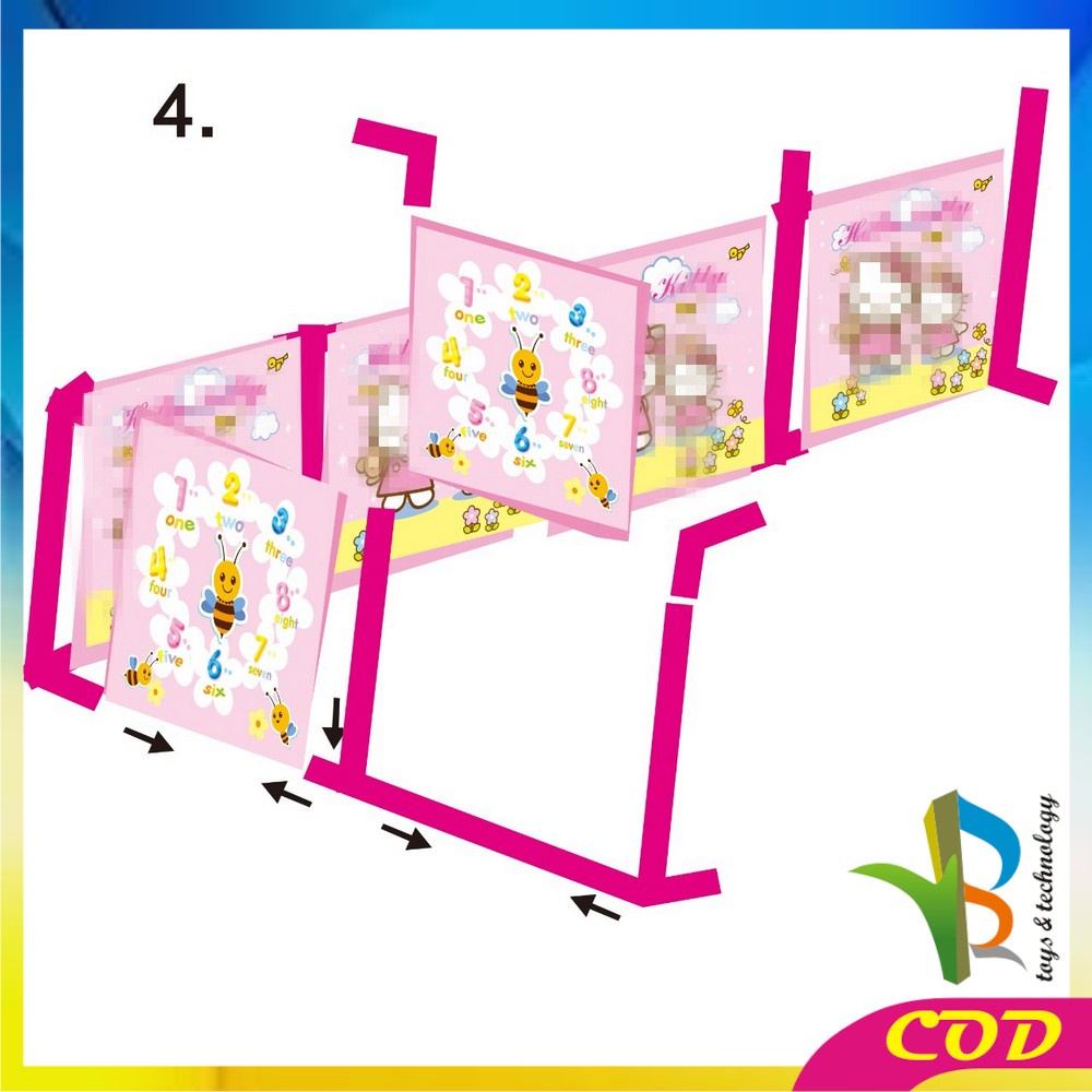 RB-M17 Pagar Bayi Play Fence A999-22 Karakter Pagar Mainan Anak / Pagar Pengaman Bayi / Baby Fence