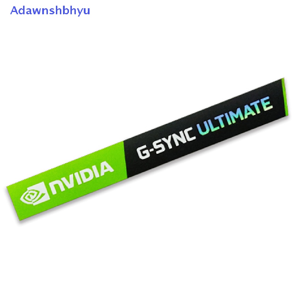 Stiker Kartu Grafis Adhyu RTX 2080Ti 20702060 TITAN VR GTX 1650 1660Ti Label ID