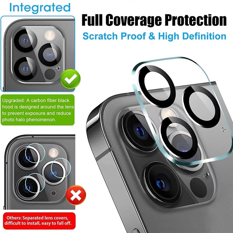 Lens Protect Glass Camera iPhone 11 Pro Max/12 Pro Max/13 Pro Max/14 Plus/14 Pro Max Anti Gores Camera
