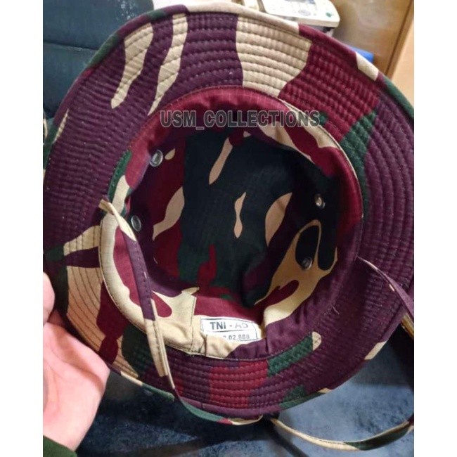 Terbaru Topi Rimba Loreng Kopassus - Topi Rimba Hiking