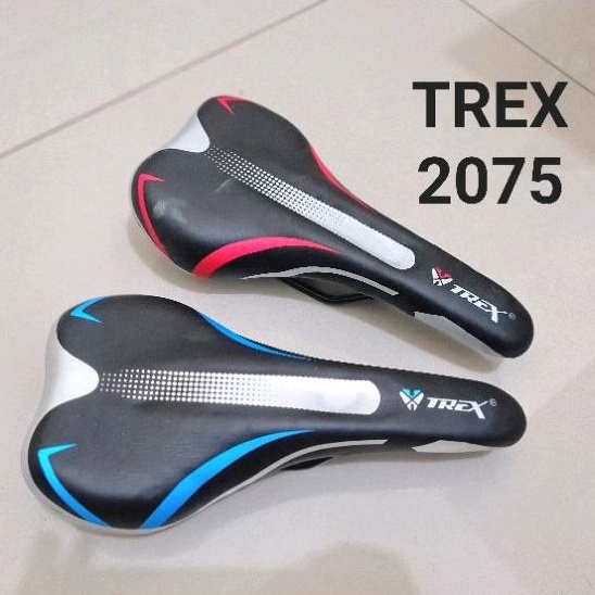 Saddle Sepeda MTB Balap Lipat Seli Merk Trex 2075 Sadel Jog Jok Tempat Duduk Sepeda