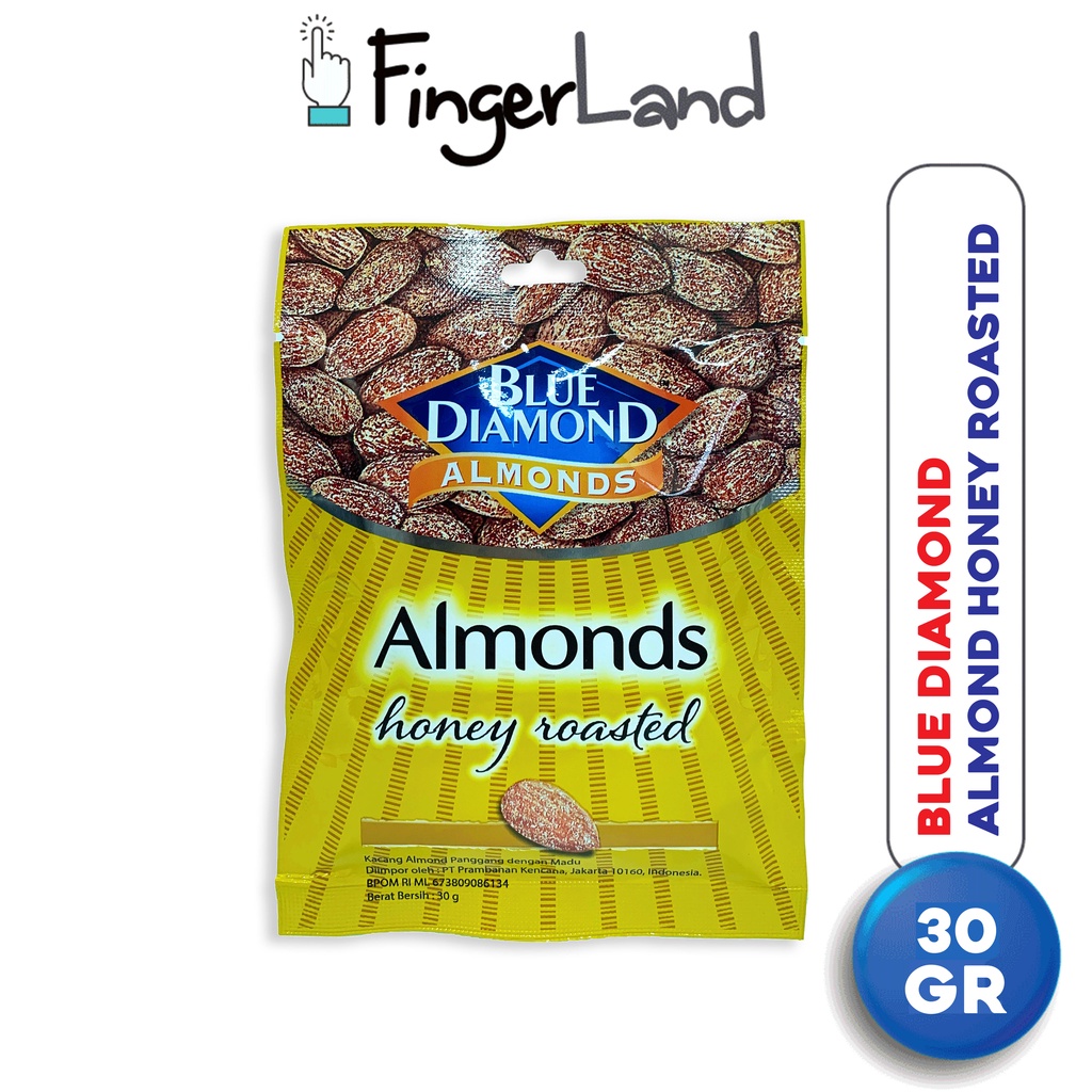 

BLUE DIAMOND Roasted Almonds-Honey 30 Gr Almond Panggang Rasa Madu