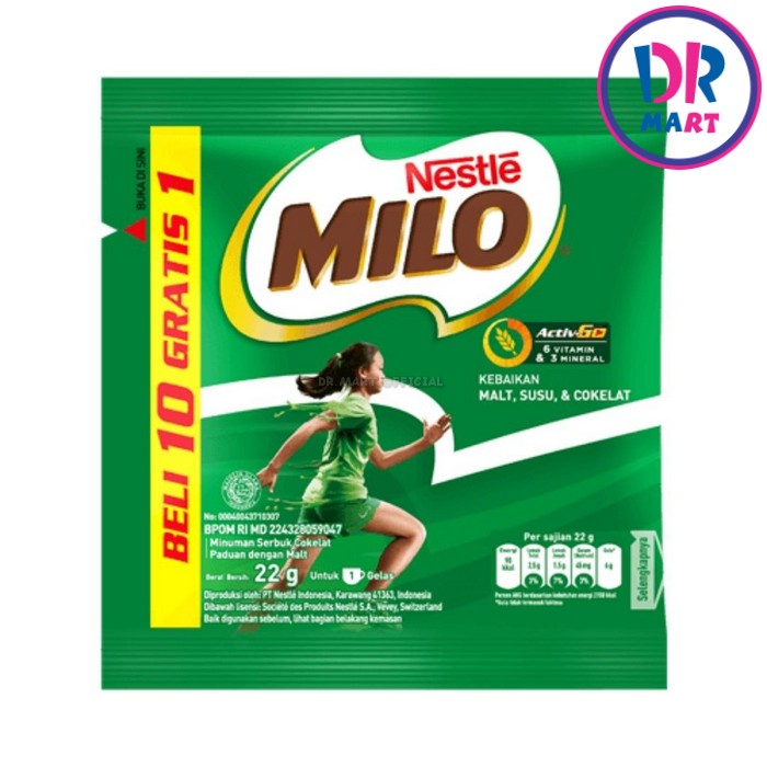 

Milo Activ Go Sachet 22G x 5pcs