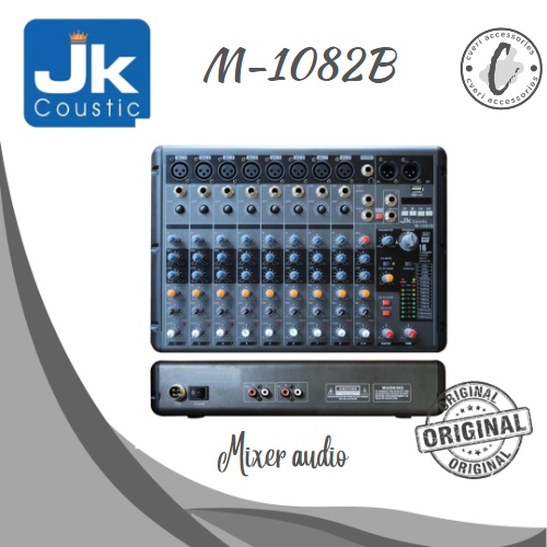 JK Coustic M1082B Mixer Audio Original M-1082B