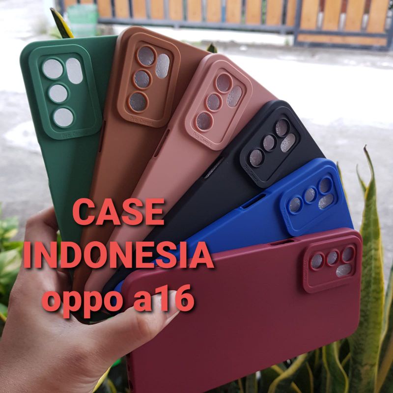 Soft Case Silikon Case Pro Camera Oppo A16