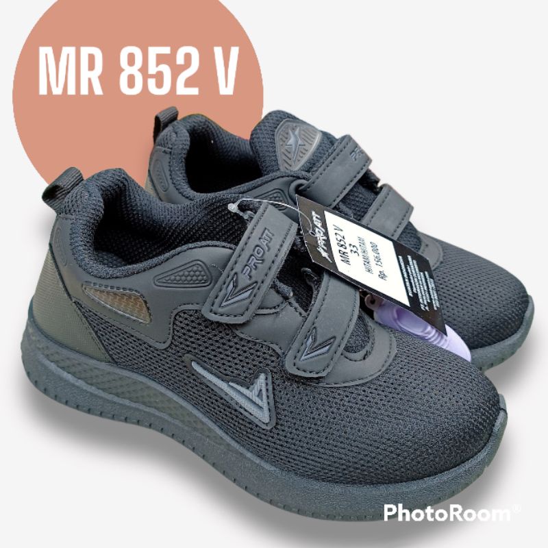 SEPATU SEKOLAH HITAM PRO ATT MR 850 V/ PA / ADD SIZE 31-34 100% ORIGINAL BY PRO ATT